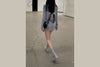 untitlab metallic grey hitch boots SS0221302 PU1